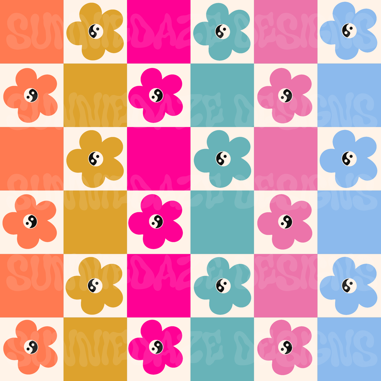 Spring checks & yinyangs